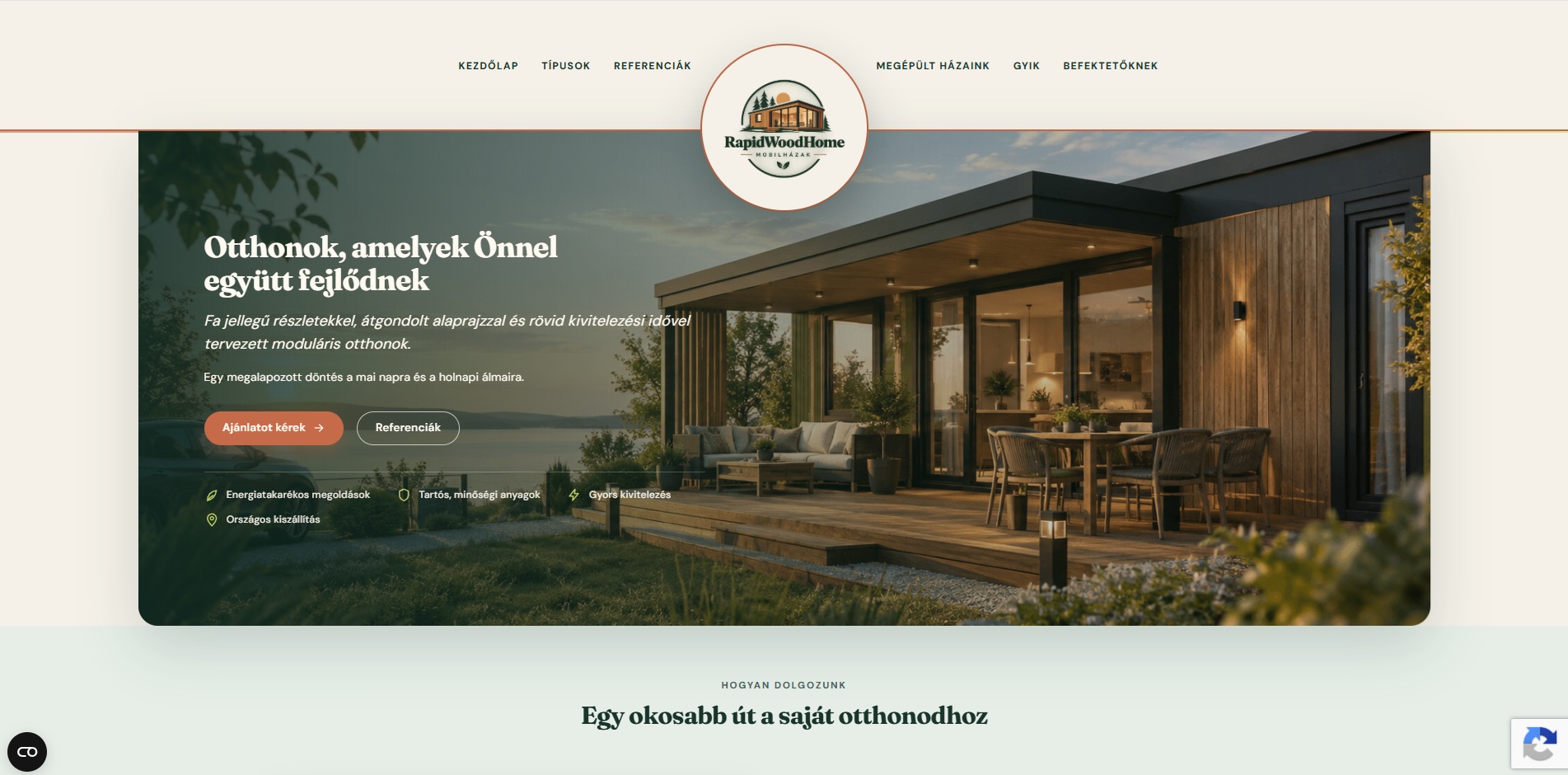 Rapid Wood Home